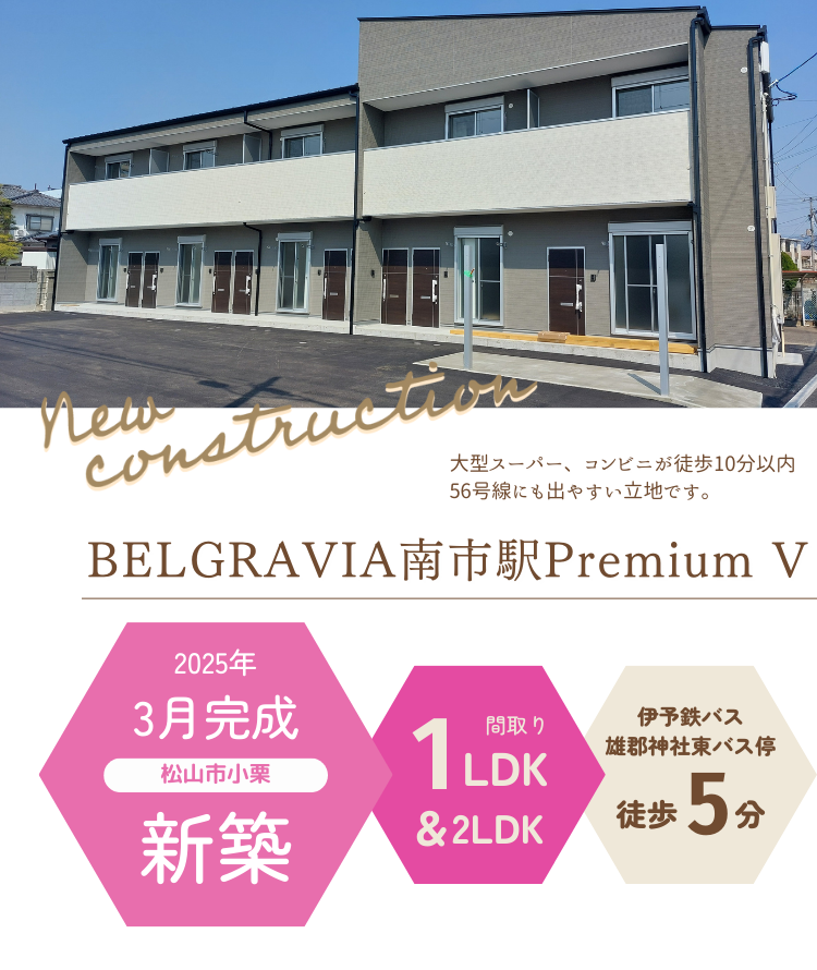 BELGRAVIA南市駅Premium V